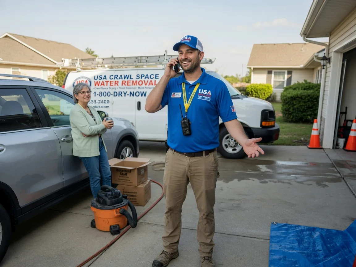 Crawl Space Water Removal Bellamy, AL FAQs